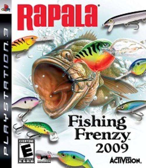 PS3 RAPALA FISHING FRENZY / BID TO WIN / FREE SHIPPING