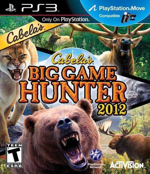 PS3 CABELAS BIG GAME HUNTER 2012 / BID TO WIN / FREE SHIPPING