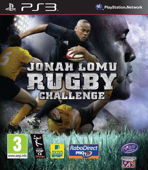 PS3 JONAH LOMU RUGBY CHALLENGE / BID TO WIN / FREE SHIPPING
