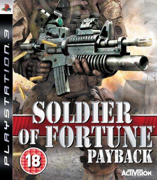 PS3 SOLDIER OF FORTUNE PAYBACK / BID TO WIN / FREE SHIPPING
