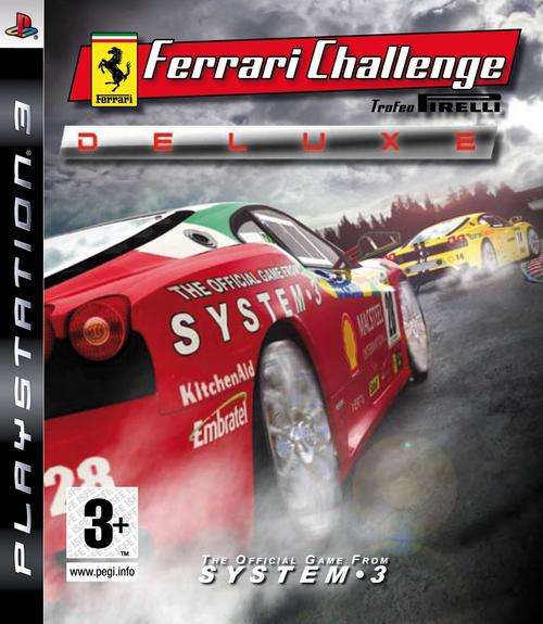 PS3 FERRARI CHALLENGE TROFEO PIRELLI DELUXE / BID TO WIN / FREE SHIPPING