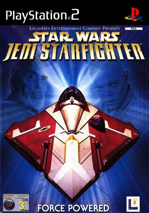 PS2 STAR WARS JEDI STARFIGHTER / BID TO WIN / FREE SHIPPING