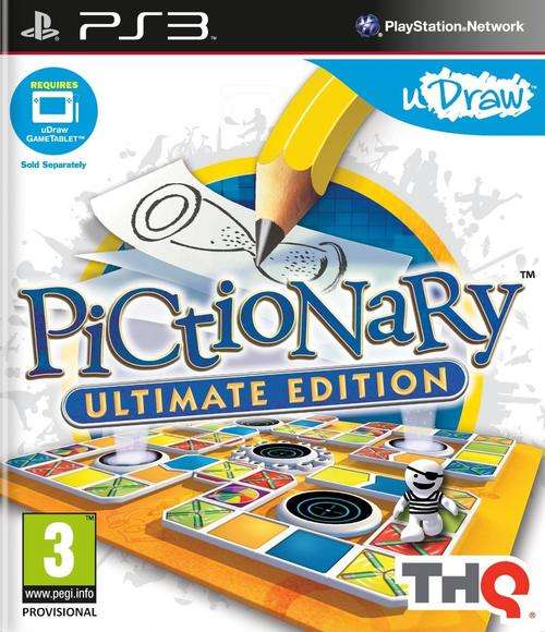 PS3 PICTIONARY ULTIMATE EDITION / SAG / BRAND NEW (SEALED) / BID TO WIN