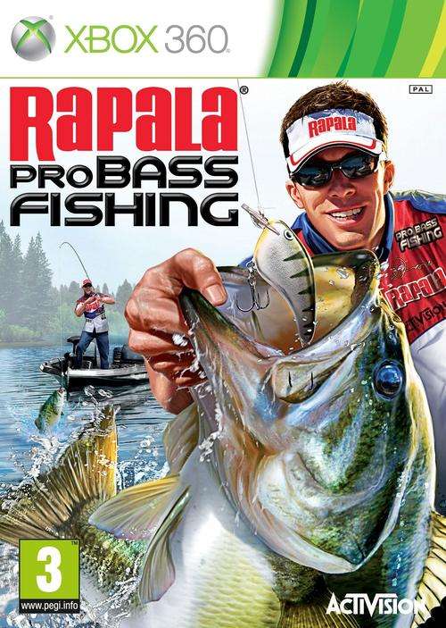 XBOX 360 RAPALA PRO BASS FISHING / ORIGINAL PRODUCT / BID TO WIN / FREE SHIPPING