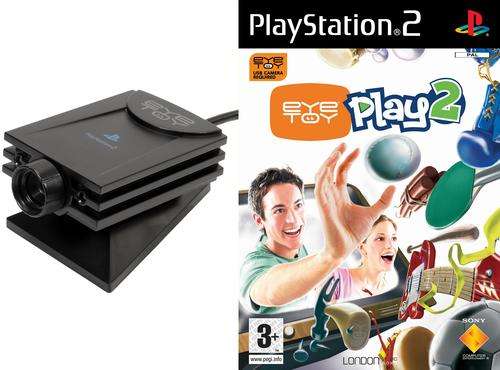 PS2 EYETOY PLAY 2 GAME WITH CAMERA BUNDLE / BID TO WIN