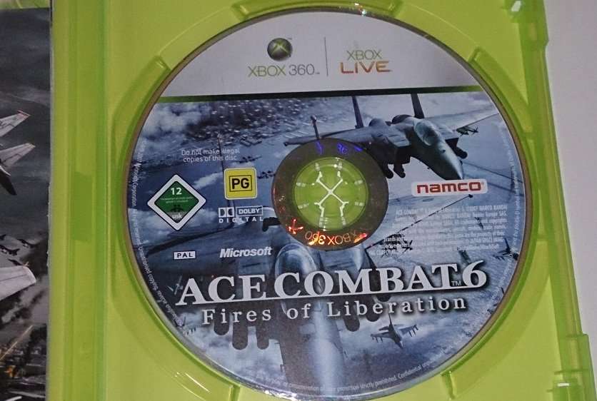 XBOX 360 ACE COMBAT 6 FIRES OF LIBERATION / ORIGINAL PRODUCT / BID TO WIN