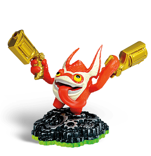 OFFICIAL SKYLANDERS CHARACTER TRIGGER HAPPY / BID TO WIN