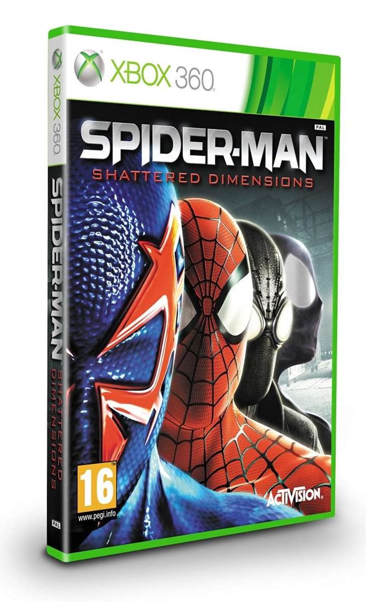 XBOX 360 SPIDER-MAN SHATTERED DIMENSIONS / ORIGINAL PRODUCT / BID TO WIN