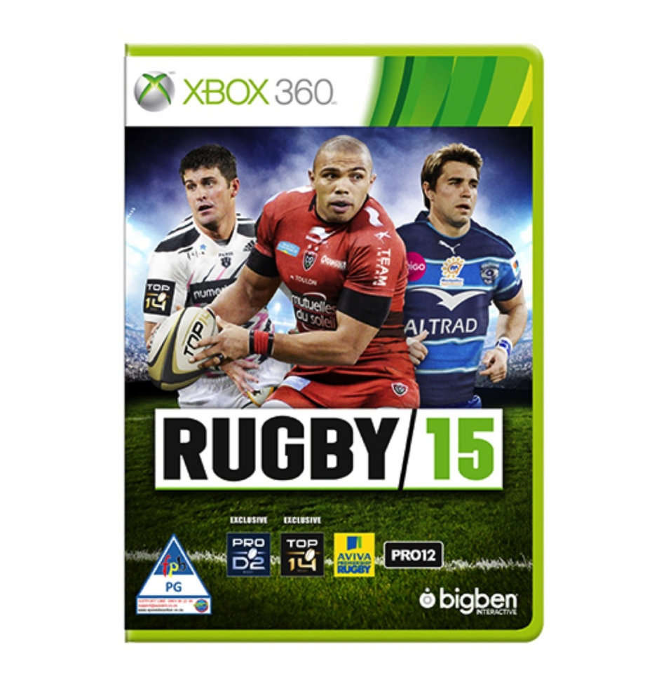 Rugby 15 XBOX 360  Game in good condition  : In Stock (swadocop)