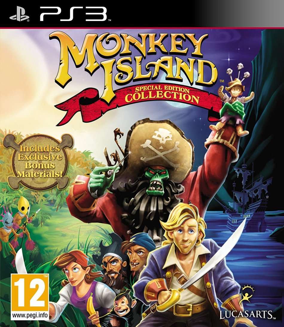 PS3 Monkey Island Special Edition Collection / As New