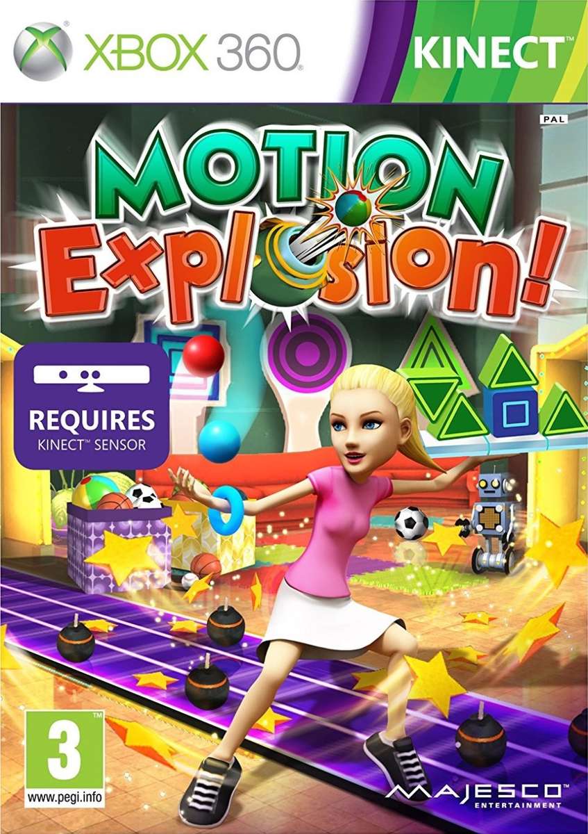XBOX 360 MOTION EXPLOSION / ORIGINAL PRODUCT / SAG / BID TO WIN