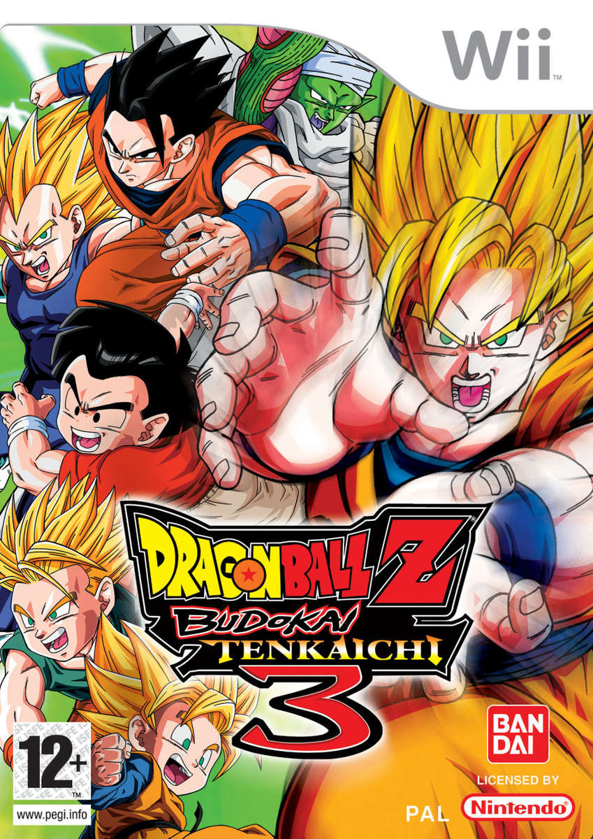 WII DRAGON BALL Z BUDOKAI TENKAICHI 3