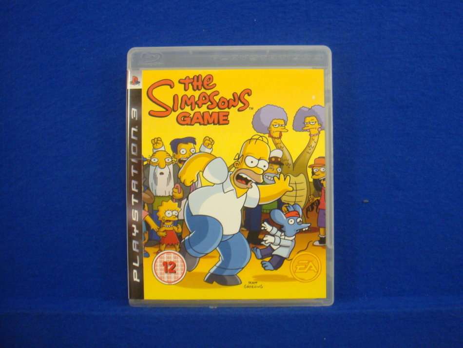 PS3 The Simpsons Game