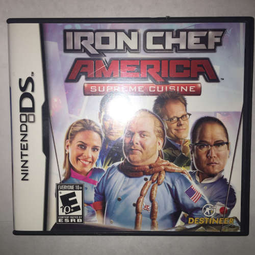 Nintendo DS Iron Chef America Supreme Cuisine