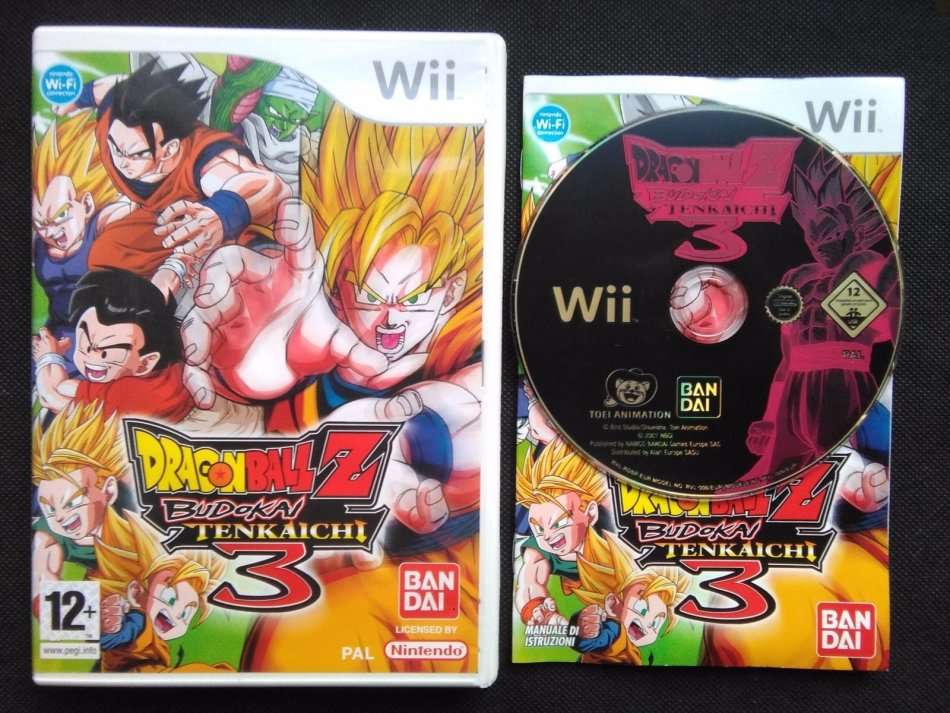 WII DRAGON BALL Z BUDOKAI TENKAICHI 3