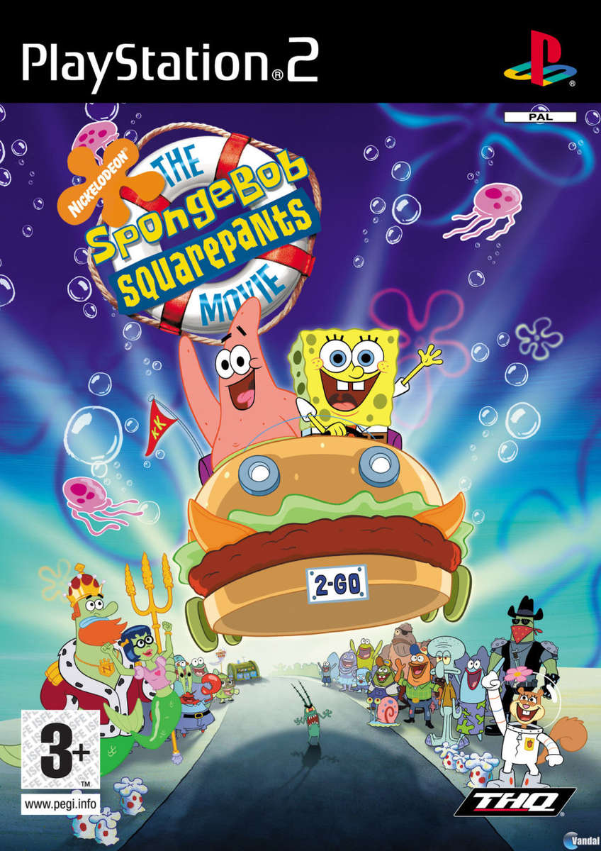 PS2 THE SPONGEBOB SQUAREPANTS MOVIE / BID TO WIN