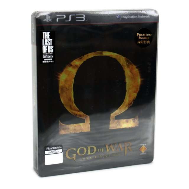 PS3 GOD OF WAR ASCENSION STEELBOOK SPECIAL EDITION / BRAND NEW (SEALED) / BID TO WIN