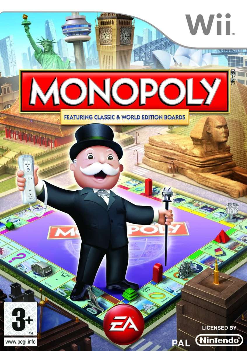 WII MONOPOLY / BID TO WIN