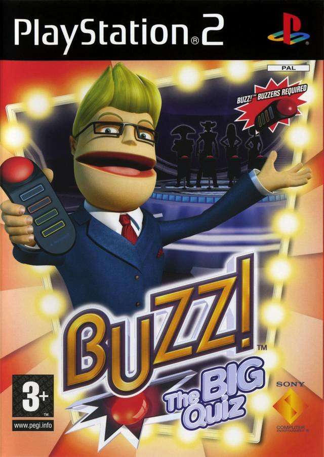 PS2 BUZZ THE BIG QUIZ / SAG / BID TO WIN