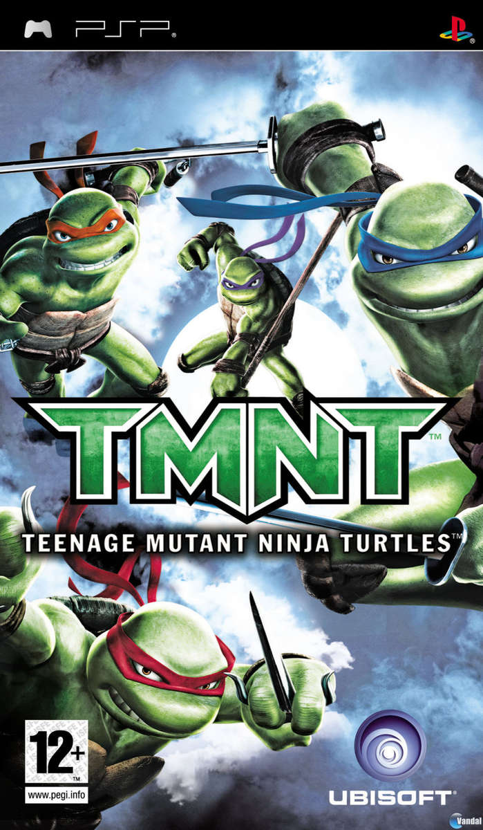 PSP TMNT Teenage Mutant Ninja Turtles