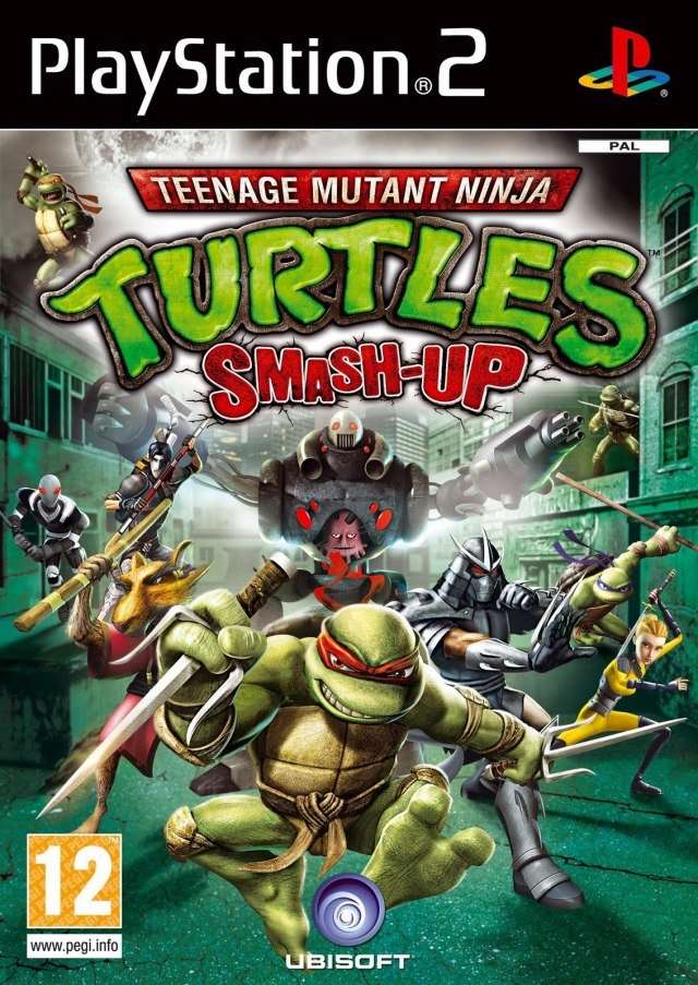 PS2 Teenage Mutant Ninja Turtles Smash-Up