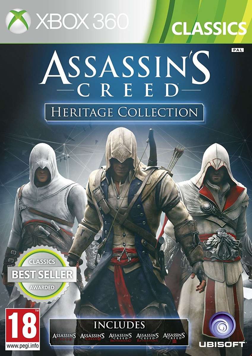XBOX 360 ASSASSINS CREED HERITAGE COLLECTION CLASSICS / ORIGINAL PRODUCT / BID TO WIN