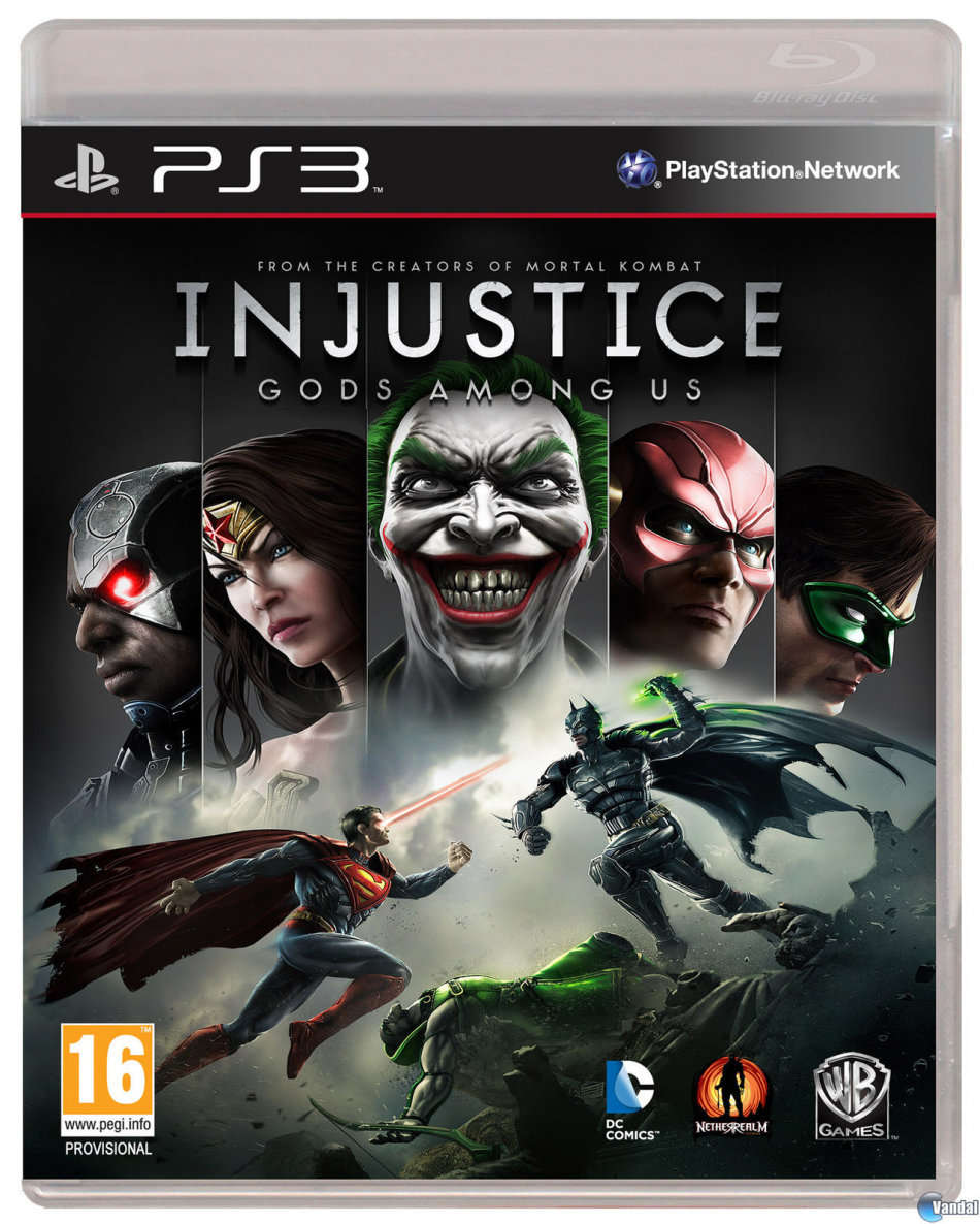 PS3 INJUSTICE GODS AMONG US / BID TO WIN