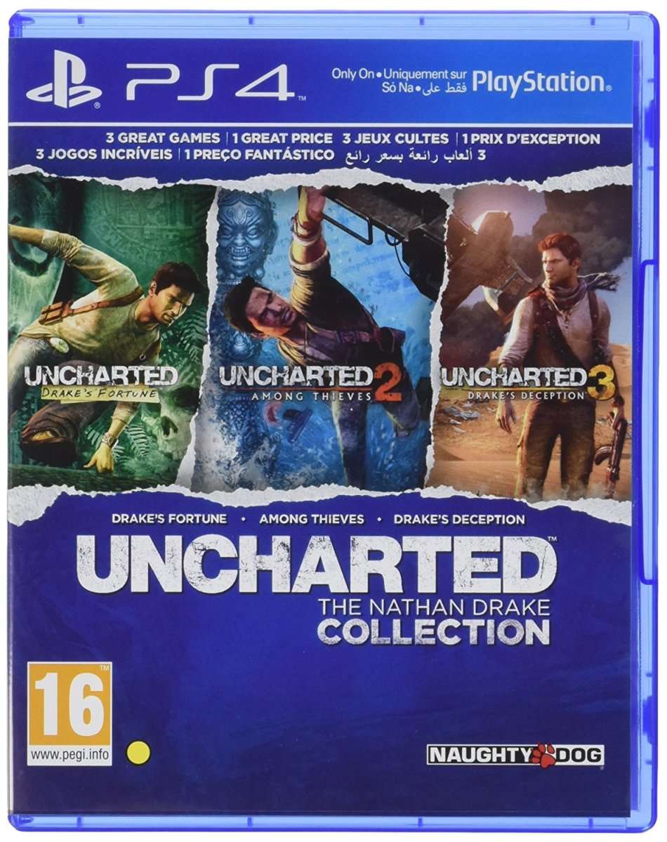 PS4 UNCHARTED THE NATHAN DRAKE COLLECTION / AS NEW / BID TO WIN