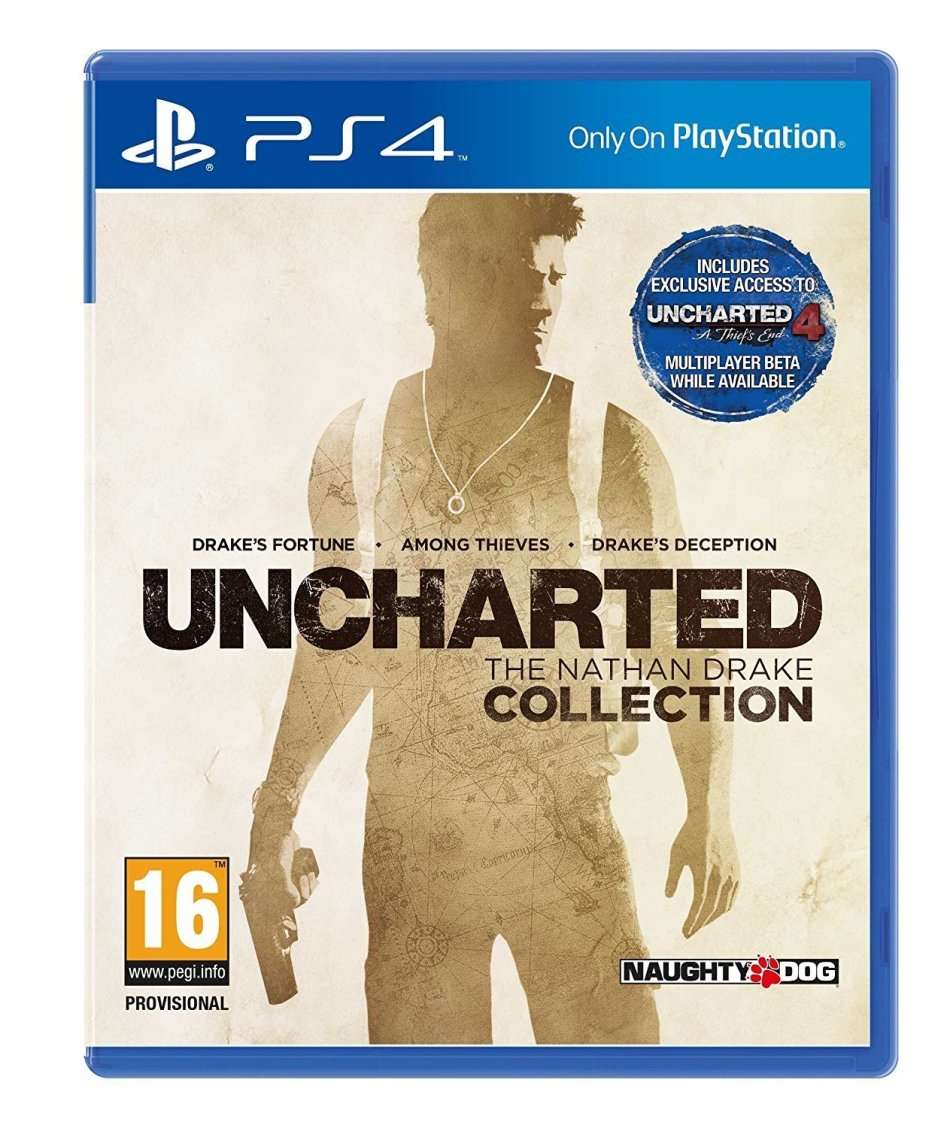 PS4 UNCHARTED THE NATHAN DRAKE COLLECTION / AS NEW / BID TO WIN