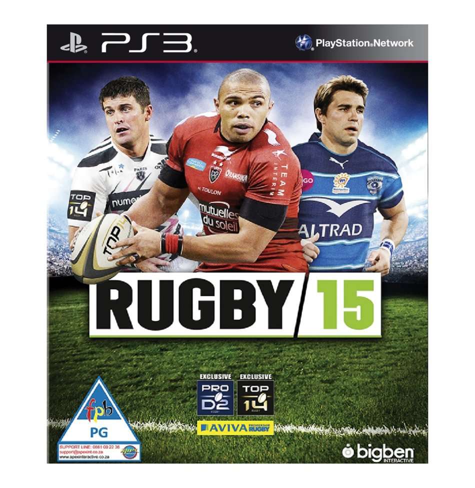 Rugby 15 PS3 Game IN STOCK (SWADOCOP )