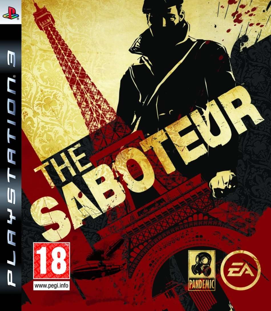 PS3 THE SABOTEUR / BID TO WIN