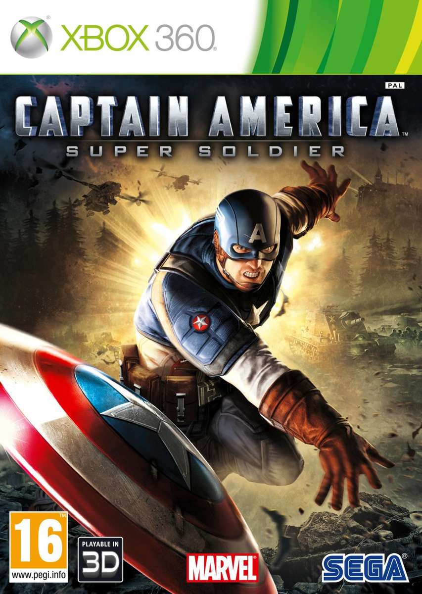 XBOX 360 CAPTAIN AMERICA SUPER SOLDIER / ORIGINAL PRODUCT / BID TO WIN