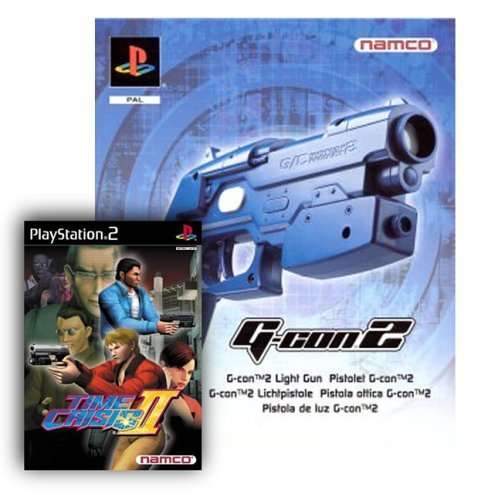 PS2 TIME CRISIS II G-CON 2 GUN BUNDLE / BID TO WIN