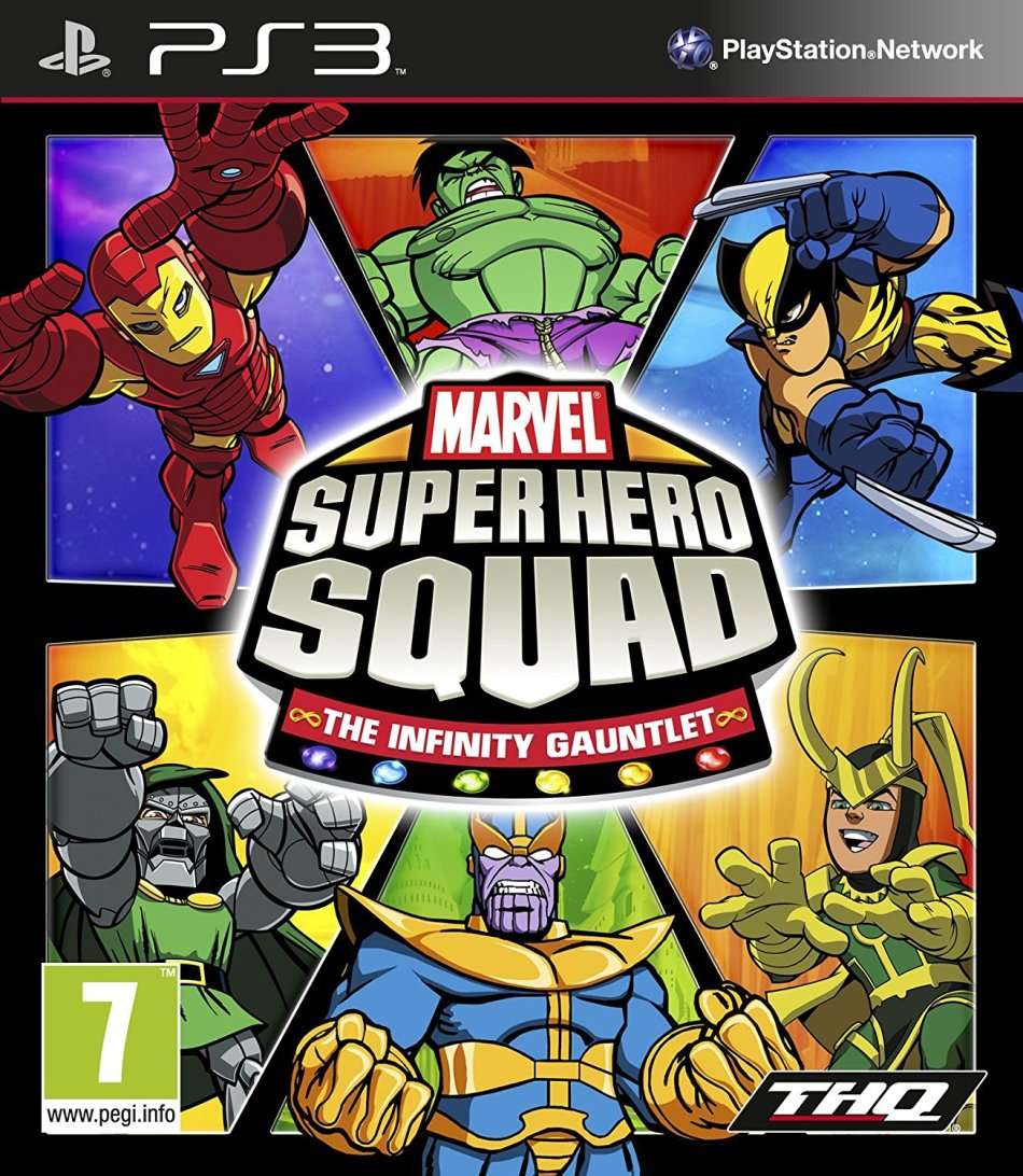 PS3 Marvel Super Hero Squad The Infinity Gauntlet