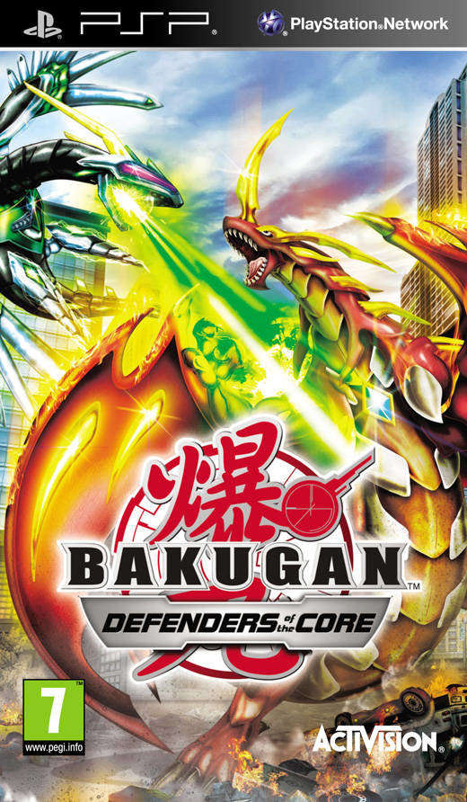 PSP Bakugan Defenders Of The Core