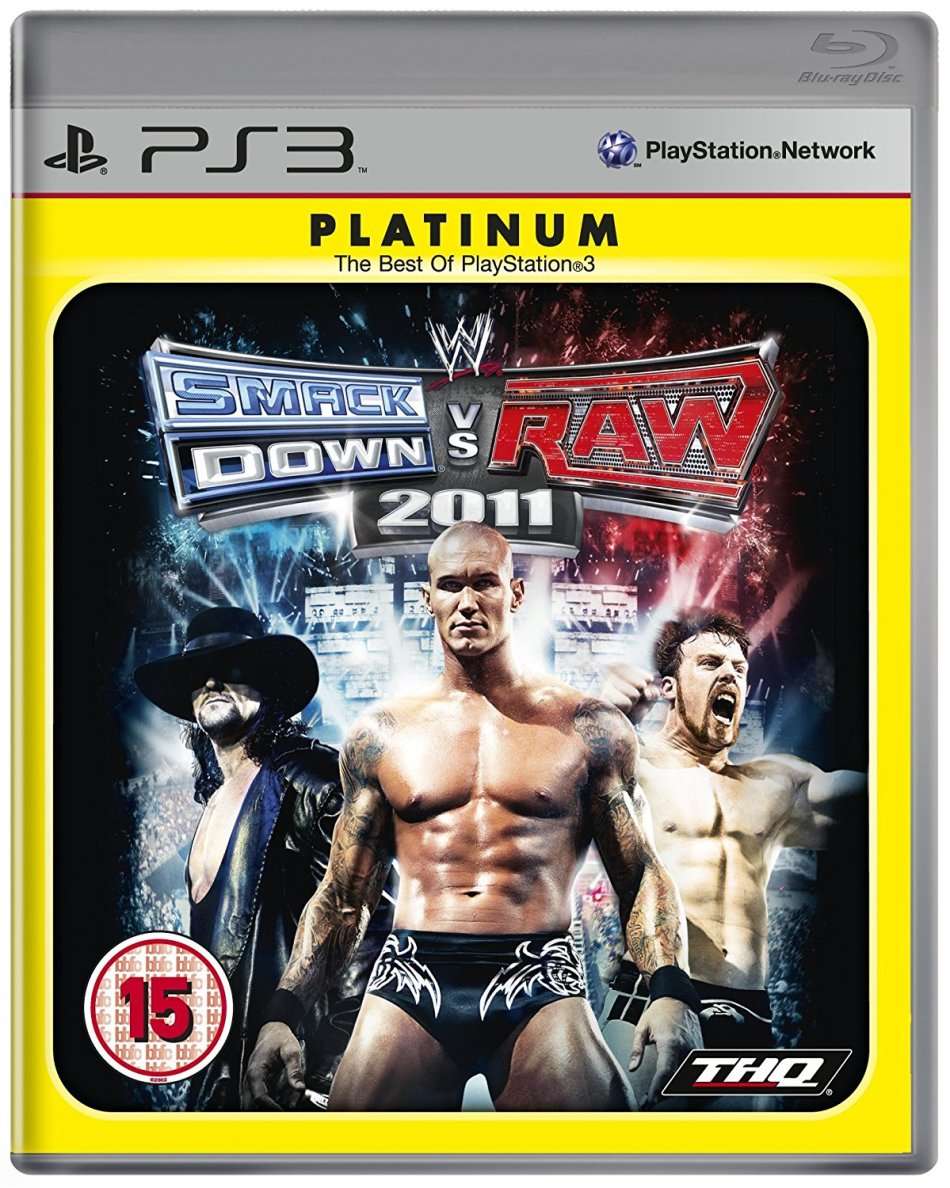 PS3 WWE SMACKDOWN VS RAW 2011 PLATINUM / BID TO WIN