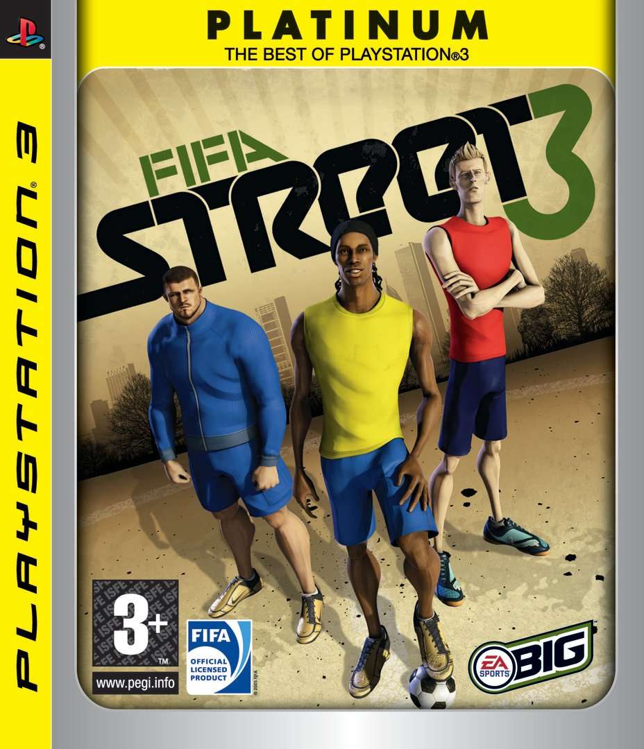 PS3 FIFA STREET 3 PLATINUM / BID TO WIN