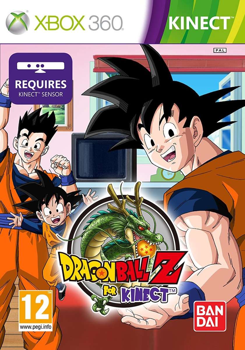 XBOX 360 DRAGON BALL Z FOR KINECT / ORIGINAL PRODUCT / SAG / BID TO WIN