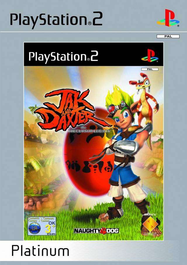 PS2 JAK AND DAXTER THE PRECURSOR LEGACY PLATINUM / BID TO WIN