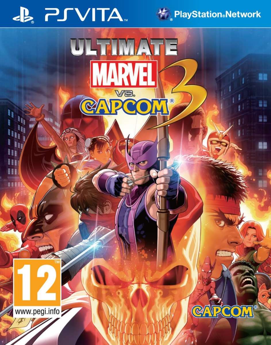 PSVITA Ultimate Marvel Vs Capcom 3