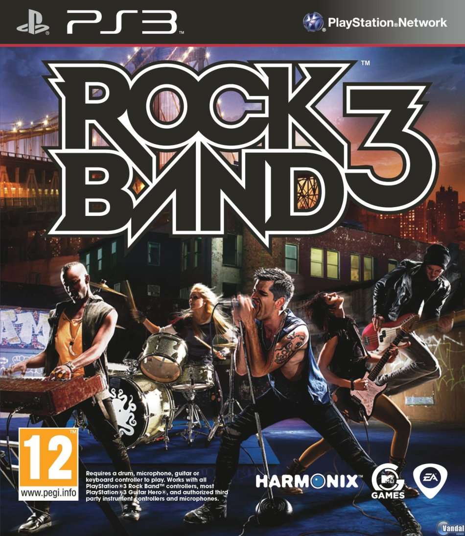PS3 ROCK BAND 3 / SAG / BID TO WIN