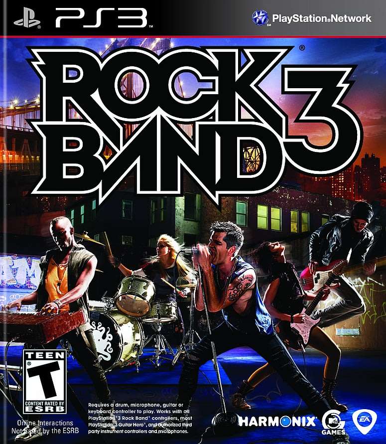PS3 ROCK BAND 3 / SAG / BID TO WIN