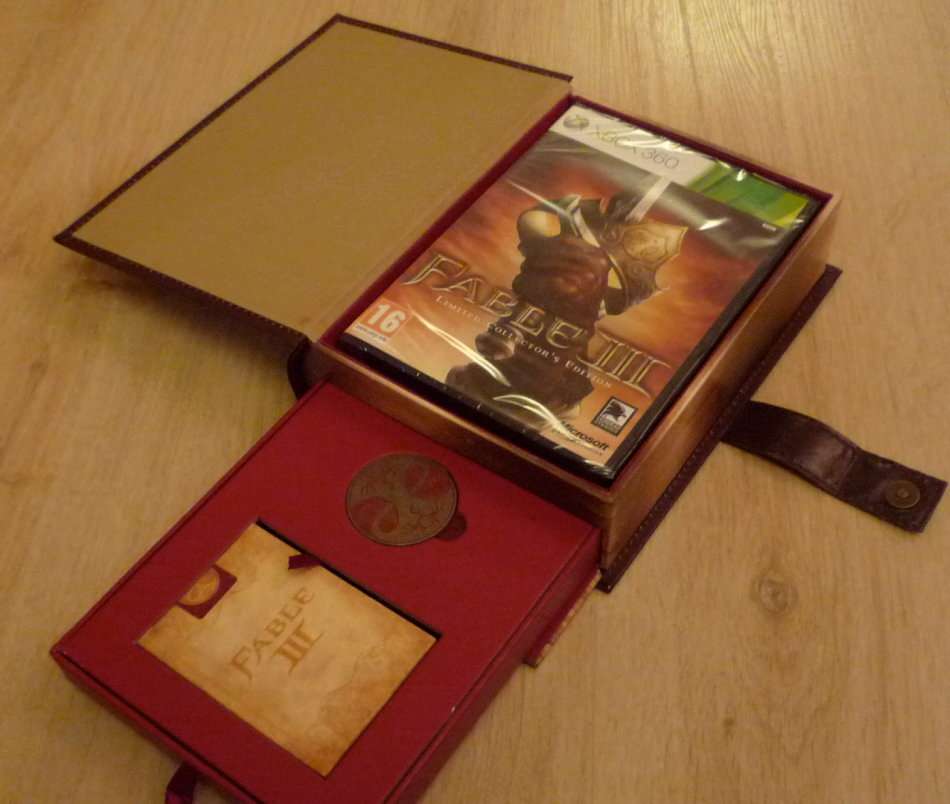 XBOX 360 FABLE III LIMITED COLLECTORS EDITION / ORIGINAL PRODUCT / BID TO WIN