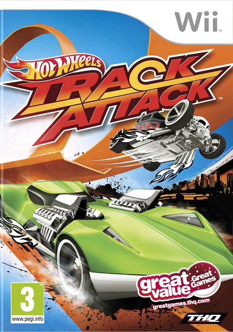 WII HOT WHEELS TRACK ATTACK / BID TO WIN