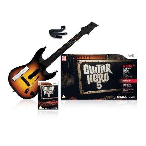 WII GUITAR HERO 5 GUITAR BUNDLE / BID TO WIN