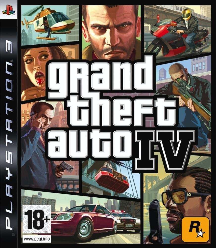 PS3 Grand Theft Auto IV
