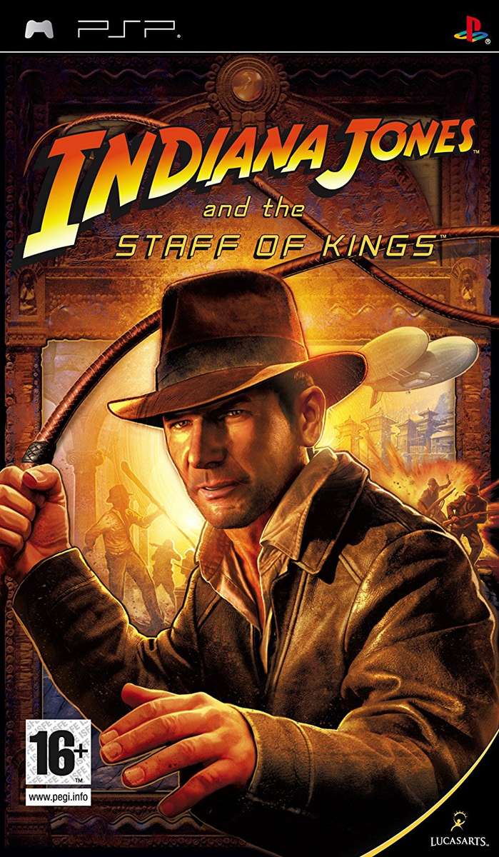 PSP Indiana Jones And The Staff Of Kings