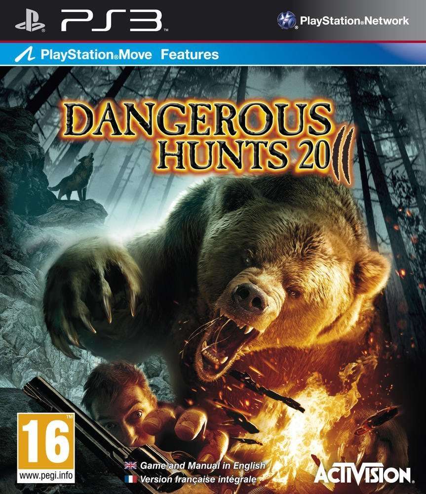 PS3 CABELAS DANGEROUS HUNTS 2011 / BID TO WIN