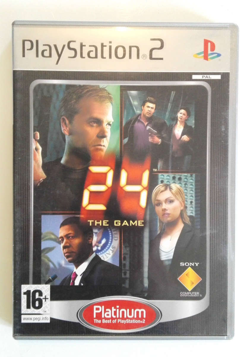 PS2 24 The Game Platinum / As New