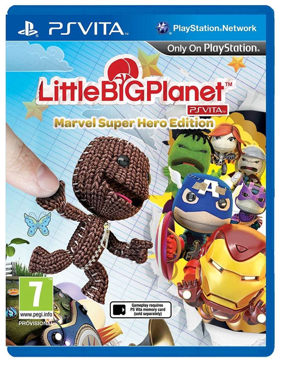 PSVITA Littlebigplanet PS Vita Marvel Super Hero Edition